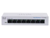 Switche - CBS110-8T-D-EU - 8-port GE Desktop, Cisco CBS110 Switch - miniaturka - grafika 1