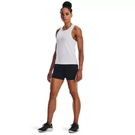 Spodnie sportowe damskie - Damskie spodenki do biegania Under Armour UA RUN STAMINA 2IN1 SHORT - czarne - UNDER ARMOUR - miniaturka - grafika 1