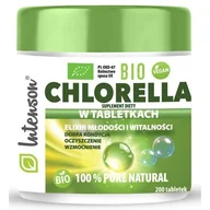 Witaminy i minerały - Suplement diety, Intenson, Bio Chlorella 100%, 200 tab. - miniaturka - grafika 1