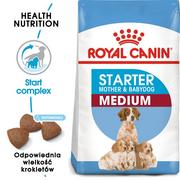 Sucha karma dla psów - Royal Canin Medium Starter Mother&Babydog 4 kg - miniaturka - grafika 1