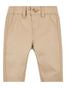 Spodenki dla niemowląt - Steiff Spodnie chino w kolorze beżowym - miniaturka - grafika 1