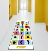 Pomoce naukowe - Kolorowe Stopy i Dłonie - gra sprawnościowa - miniaturka - grafika 1