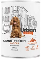 Mokra karma dla psów - OVER ZOO - Karma dla psa URBAN PETS mono protein kaczka 400g - miniaturka - grafika 1