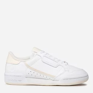 Trampki Adidas Originals Continental 80 Vegan GZ0785 40 (6.5UK) 25cm Cloud Białe/Ecru Tint/Off Białe Damskie (4065419940763) - Trampki damskie - miniaturka - grafika 1