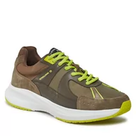 Półbuty męskie - Sneakersy Strellson Greenwich 4010003278 Khaki 603 - miniaturka - grafika 1