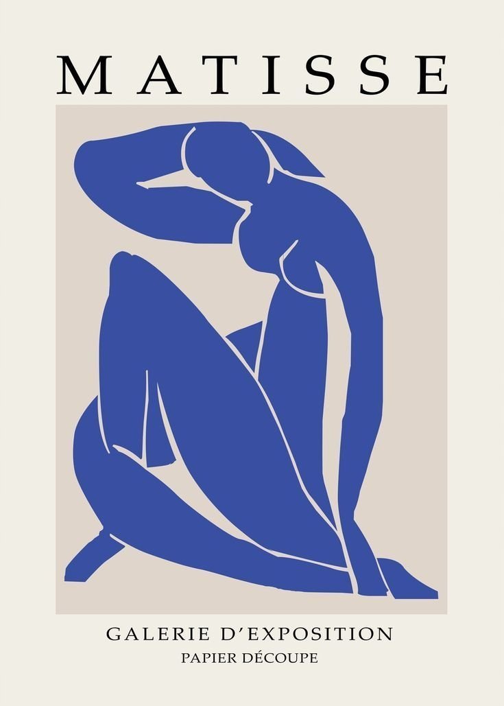 PODKŁADKA POD MYSZ Z Nadrukiem 22x18 cm Henri Matisse Vintage Tekst Prezent