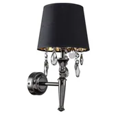 Lampy ścienne - Light Prestige Lampa ścienna, kinkiet Vigo czarny LP-0412/1W BK - miniaturka - grafika 1