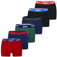 Majtki męskie - LEE COOPER Bokserki Męskie 9541 9542 9543 6 szt. XL - miniaturka - grafika 1