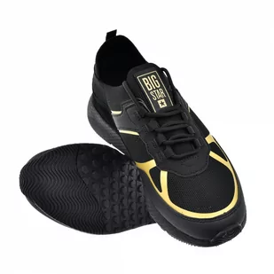 Sneakersy damskie BIG STAR JJ274A195 czarne - Sneakersy damskie - miniaturka - grafika 1