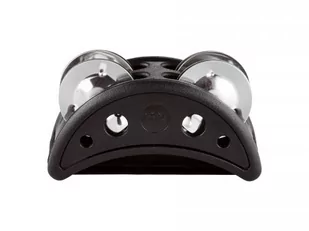 Meinl Percussion meinl Percussion cfjs2s-BK Tambourine ze stali nierdzewnej o obejmy dla stóp i płyty MDF Ramka czarna CFJS2S-BK - Instrumenty perkusyjne - miniaturka - grafika 1