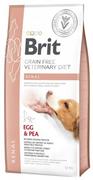 Sucha karma dla psów - Brit VET Brit Veterinary Diet Renal Egg&Pea Sucha Karma dla psa op 12kg - miniaturka - grafika 1