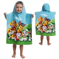Okrycia kąpielowe dla dzieci - Psi Patrol Dziecięcy ręcznik, poncho z kapturem 50x115 cm OEKO-TEX - miniaturka - grafika 1