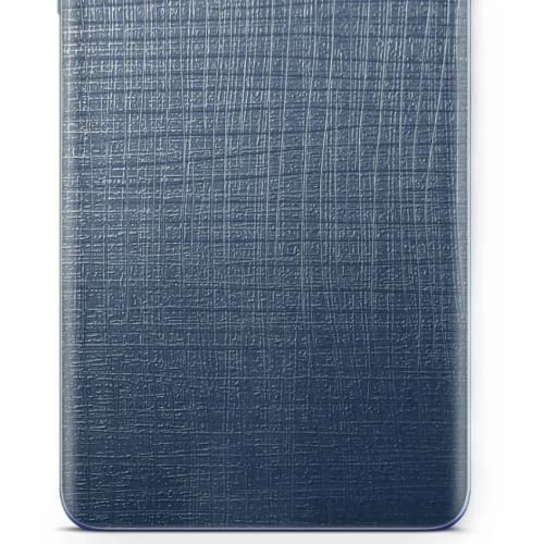 folia naklejka skórka strukturalna na TYŁ do Samsung Galaxy A15 - Tkanina Granatowa - apgo SKINS