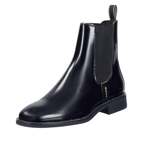 GANT FOOTWEAR FAYY Chelsea damskie kozaki, czarne, 40 EU, czarny, 40 EU