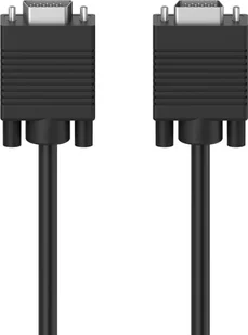 Hama Cable VGA Full HD 1080p 1 5 m melna - Vads - Kable komputerowe i do monitorów - miniaturka - grafika 1
