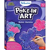 Zabawki kreatywne - Trefl, Skillmatics Poke-In Art, Bukiet Kwiatów - miniaturka - grafika 1