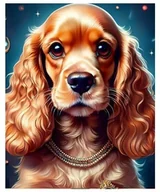 Zabawki kreatywne - *****Diamentowa mozaika pies co 2003113 31130 - miniaturka - grafika 1