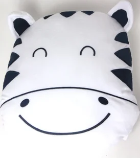 Poduszka pluszowa przytulanka Safari Zebra - Kołdry i poduszki dla dzieci - miniaturka - grafika 1