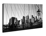 Obrazy i zdjęcia na płótnie - Nowy Jork. New York Bridge - obraz na płótnie Wymiar do wyboru: 40x30 cm - miniaturka - grafika 1