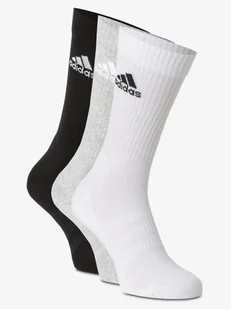 adidas Performance Skarpety pakowane po 3 szt. Mężczyźni drobna dzianina szary|czarny|biały|wielokolorowy jednolity, M - Skarpetki męskie - miniaturka - grafika 1