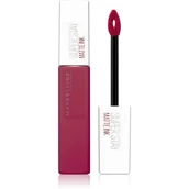 Szminki - Maybelline New York Lippenstift Super Stay Matte ink unnude 80 Ruler, 1er Pack (1 X 5 ML) 3600531469481 - miniaturka - grafika 1