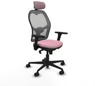 Fotele i krzesła biurowe - Krzesło Biurowe z Zagłówkiem Piqueras y Crespo 3D036N2 Różowy - miniaturka - grafika 1
