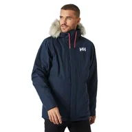 Kurtki i kamizelki sportowe męskie - Męska kurtka zimowa Helly Hansen Coastal 3.0 Parka navy - S - miniaturka - grafika 1