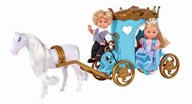 Lalki dla dziewczynek - Simba STEFFI 105738516 EVI I TIMMY W KARECIE 68369 - miniaturka - grafika 1