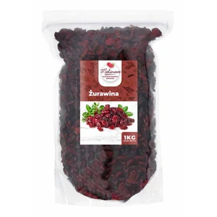 Żurawina Suszona 1 kg Malinowe - Bakalie - miniaturka - grafika 1