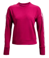 Bluzy damskie - Bluza damska Under Armour Rival Terry Taped Loose 1360905660 SM - miniaturka - grafika 1