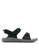 Sandały męskie - Columbia Sandały Konos Hiker 2121561 Czarny - miniaturka - grafika 1