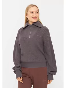 Bench Sweter "Thurynn" w kolorze szarym - Swetry damskie - miniaturka - grafika 1