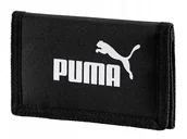 Portfele - Czarny Portfel Puma Phase Wallet 075617-01 - miniaturka - grafika 1