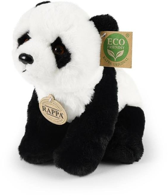 MASKOTKA PLUSZOWA PANDA REALISTYCZNA, ECO Miś, Pluszak jak Prawdziwy, 23 cm