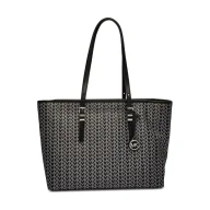 Torebki damskie - Michael Kors Shopperka QUINN z dodatkiem skóry - miniaturka - grafika 1