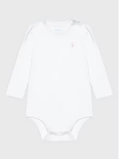 Body dla niemowląt - Polo Ralph Lauren Body dziecięce 310851073001 Biały Regular Fit - grafika 1