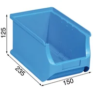 Skrzynki i torby narzędziowe - Allit pojemnik ProfiPlus nr 3 niebieski 148x235x125mm (456208) - miniaturka - grafika 1