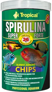 Tropical Super Spirulina Forte Chips 100ml 60573 - Pokarm dla ryb - miniaturka - grafika 1