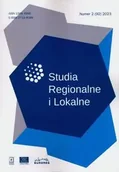 Czasopisma - Studia Regionalne i Lokalne 2 ( 92) 2023 - miniaturka - grafika 1