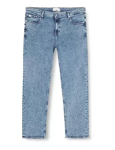 Calvin Klein Jeans Męskie spodnie Regular Taper Plus, NIEBIESKI, 48W / 30L - Spodenki męskie - miniaturka - grafika 1