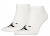 Skarpetki męskie - Skarpetki Calvin Klein 2 pary 43/46 biały - miniaturka - grafika 1