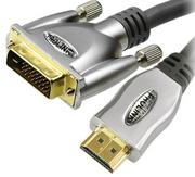 Kable - Prolink Exclusive TCV 8490 3m kabel HDMI - DVI TCV8490 30 - miniaturka - grafika 1
