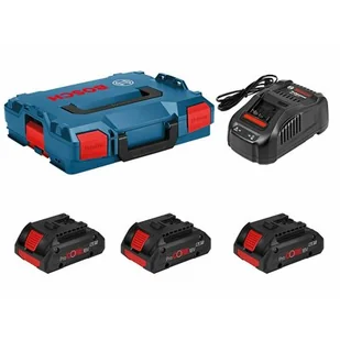 Bosch Zestaw do elektronarzędzi akumulatory + ładowarka 0615990L1R - Pozostałe wyposażenie warsztatu - miniaturka - grafika 1