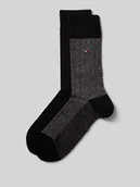 Skarpetki męskie - Skarpety długie z bawełny mieszanej w zestawie 2 szt. - miniaturka - grafika 1