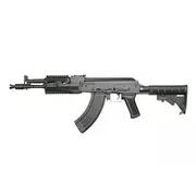 Karabiny ASG - Karabin szturmowy 6mm LCT Airsoft AK74 AEG TK104 Black - miniaturka - grafika 1