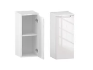 Szafki łazienkowe - Słupek Łazienkowy ETHOS 1D D P - Uchwyt Frezowany - miniaturka - grafika 1