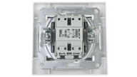 Gniazdka elektryczne - Schneider Electric ASFORA Łącznik dwubiegunowy jednoklawiszowy zaciski śrubowe biały EPH0200321 EPH0200321 - miniaturka - grafika 1