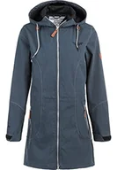 Kurtki damskie - Weather Report Damska kurtka softshell LILAN z wodoodporną powłoką PU 1011 Dark Grey Melange - miniaturka - grafika 1