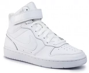 Nike, Buty dziecięce, Court Borough Mid 2 (Gs) Cd7782-100, rozmiar 36 1/2 - Buty dla dziewczynek - miniaturka - grafika 1