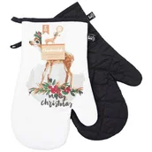 Ozdoby bożonarodzeniowe - Komplet rękawic kuchennych Christmas Tide - miniaturka - grafika 1